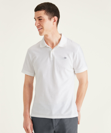 Rib Collar Polo (Big and Tall)