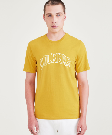Varsity Arch Graphic Tee, Slim Fit