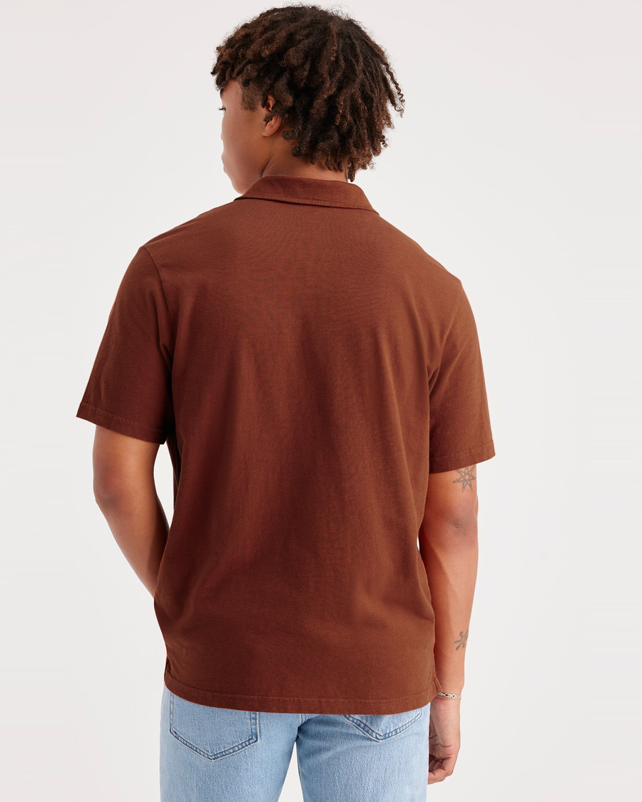 Slub Pocket Polo, Regular Fit - Image 2