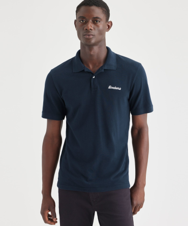 Rib Collar Polo, Slim Fit