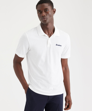 Rib Collar Polo, Slim Fit