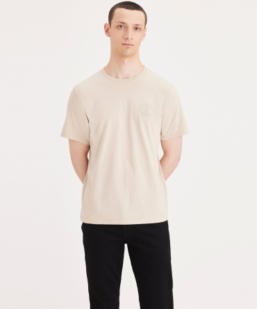 Wings & Anchor Graphic Tee, Slim Fit