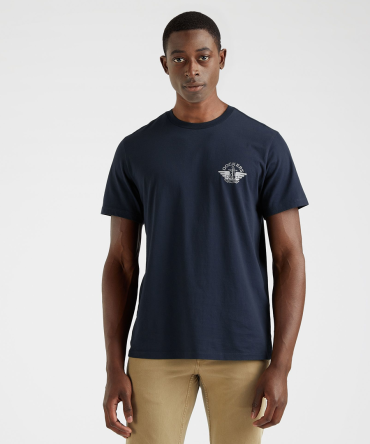 Wings & Anchor Graphic Tee, Slim Fit