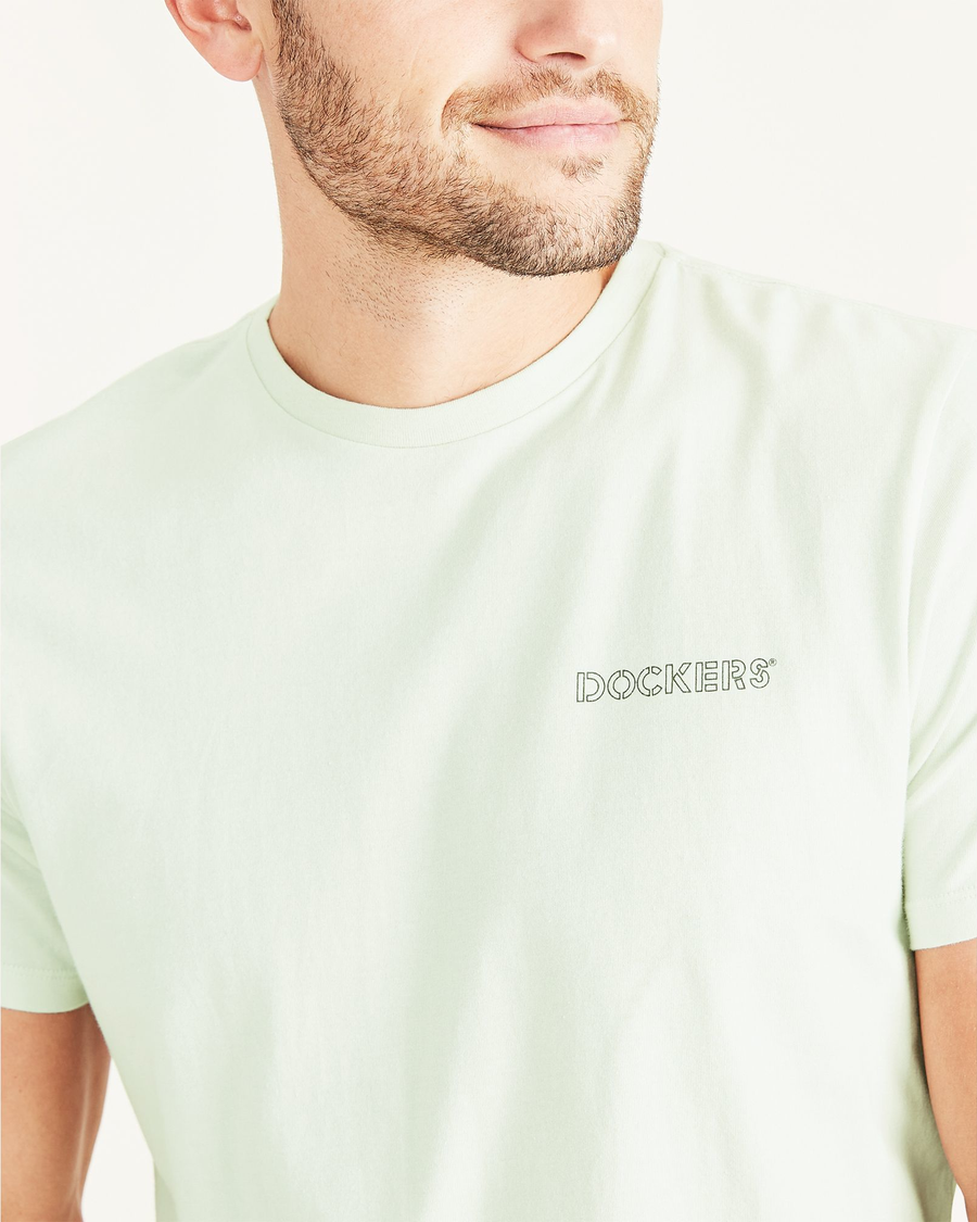 Stencil Graphic Tee, Slim Fit - Image 3