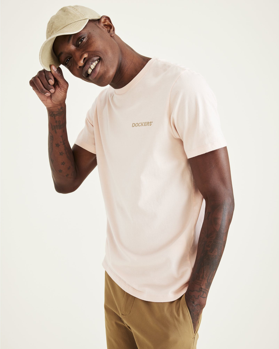 Stencil Graphic Tee, Slim Fit - Image 3