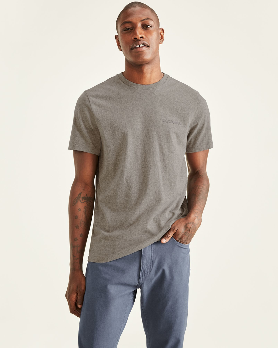 Stencil Graphic Tee, Slim Fit - Image 2