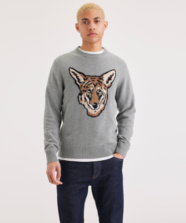 Crewneck Sweater, Regular Fit