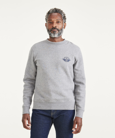 Crewneck Sweatshirt, Regular Fit