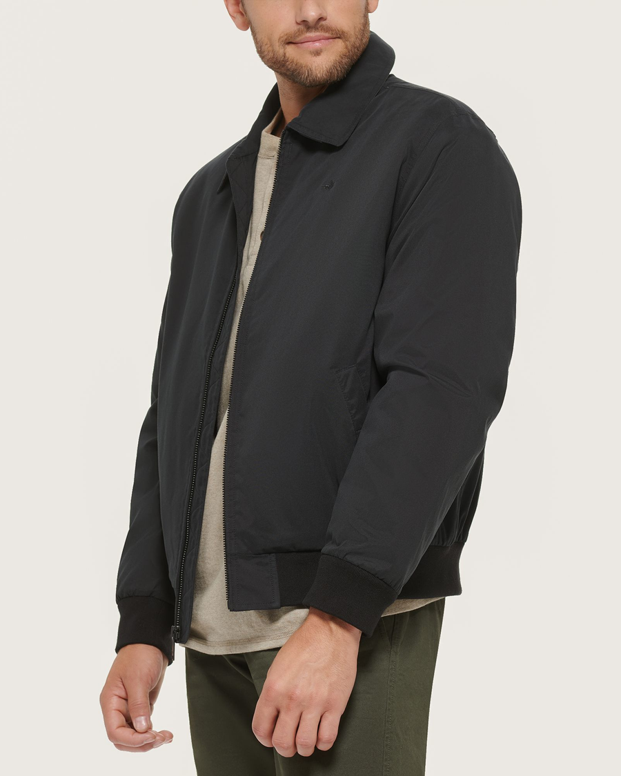 Microtwill Relaxed Laydown Collar Bomber - Image 3
