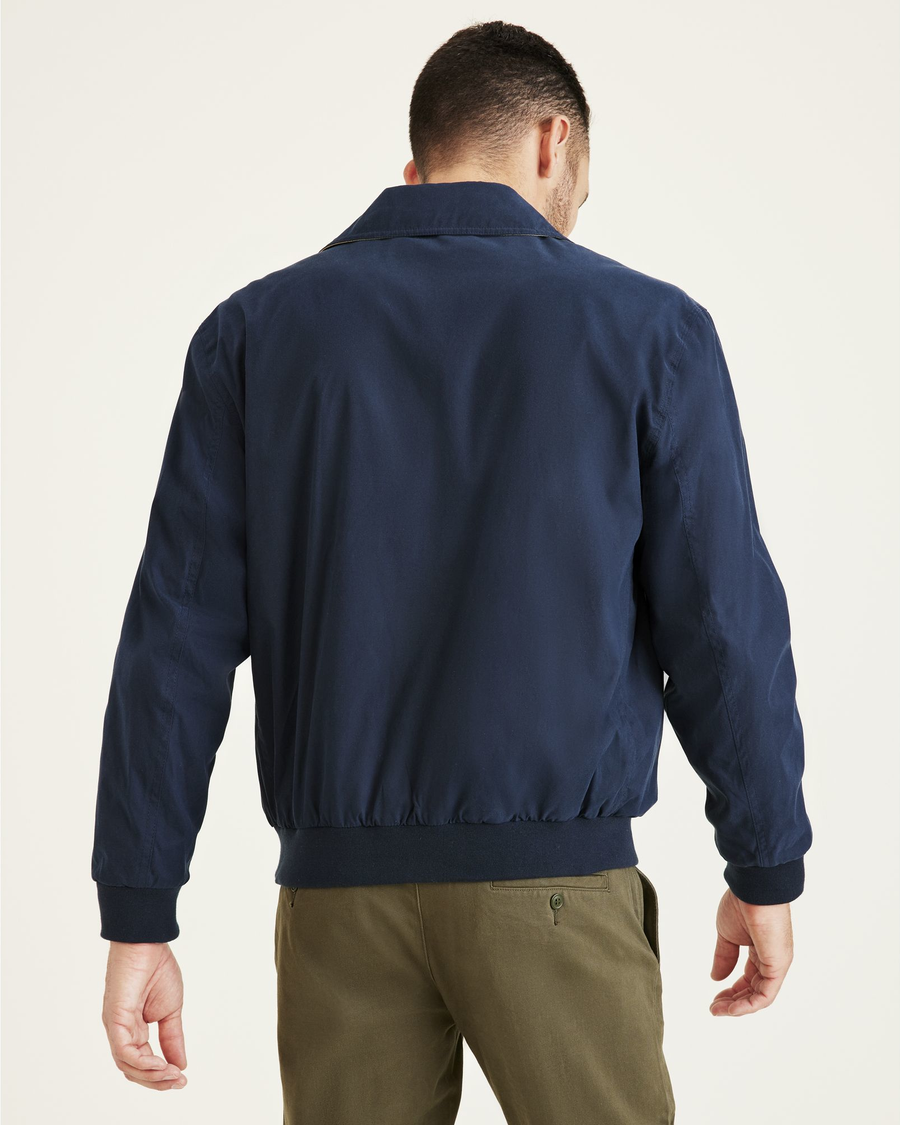 Microtwill Relaxed Laydown Collar Bomber - Image 2