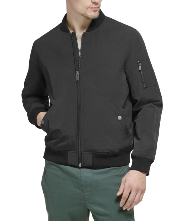 Recycled Sail Nylon Bomber Jacket