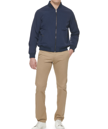 Recycled Sail Nylon Bomber Jacket