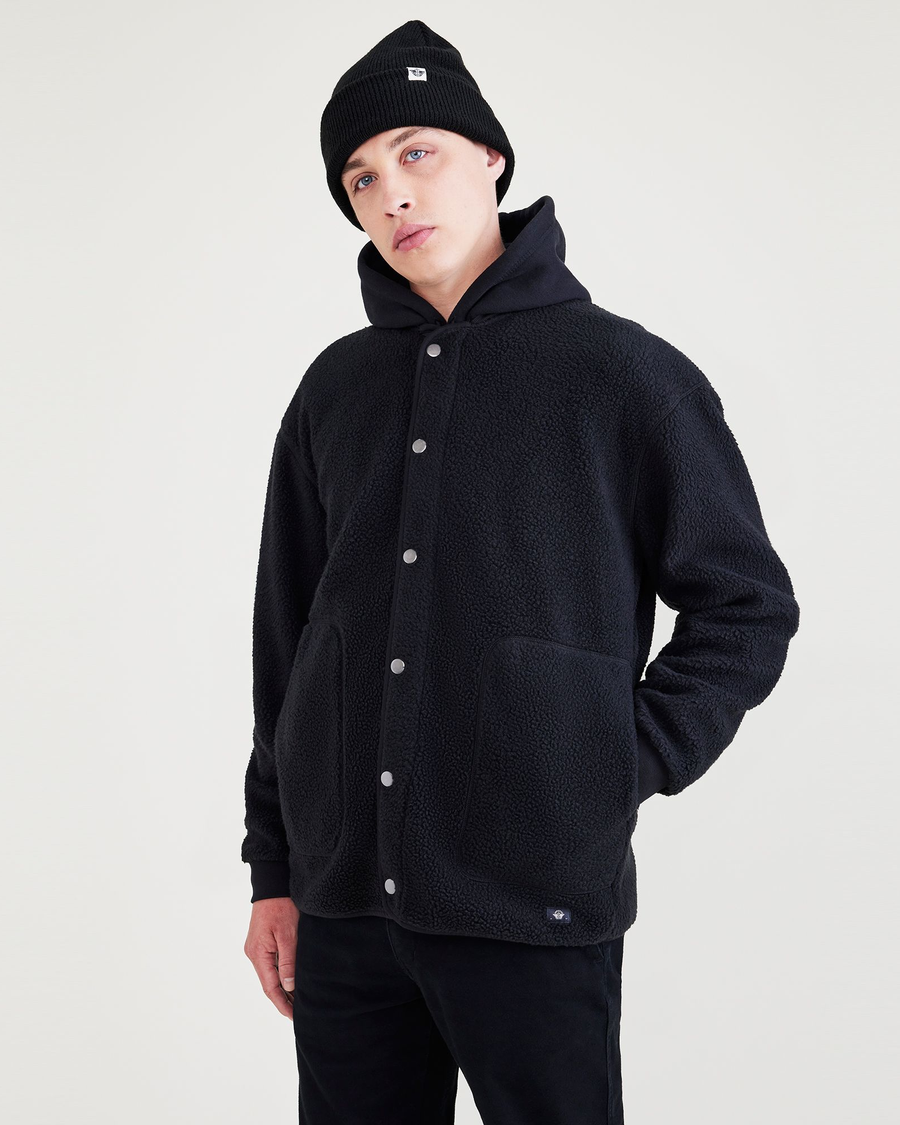 Sherpa Jacket, Relaxed Fit - Image 4