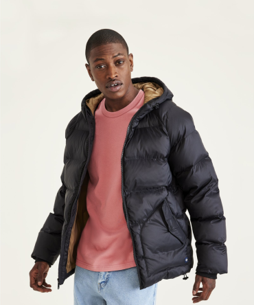 Recycled Nylon Puffer Parka