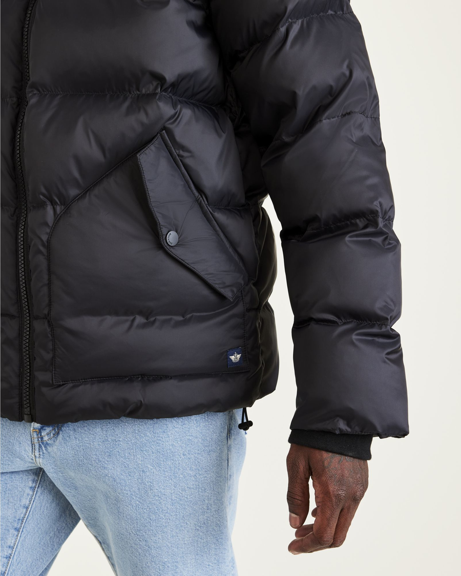 Recycled Nylon Puffer Parka - Image 4