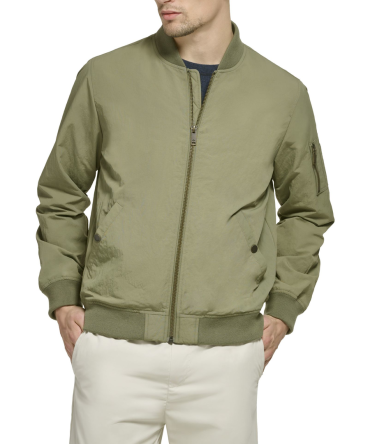 Recycled Sail Nylon Bomber Jacket