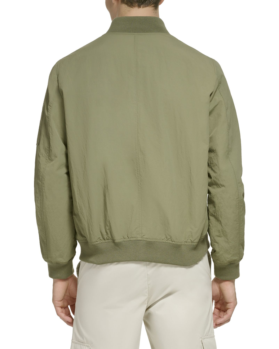 Recycled Sail Nylon Bomber Jacket - Image 2