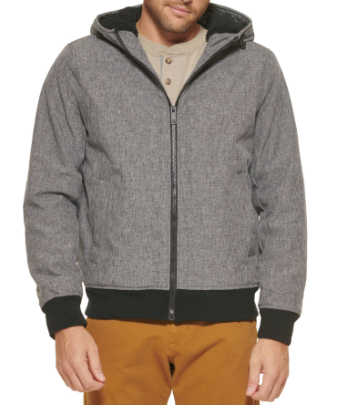 Zip Up Softshell Hoodie