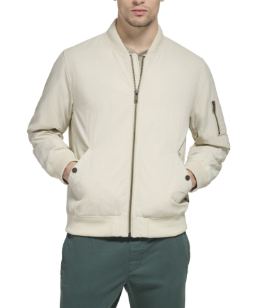 Recycled Sail Nylon Bomber Jacket