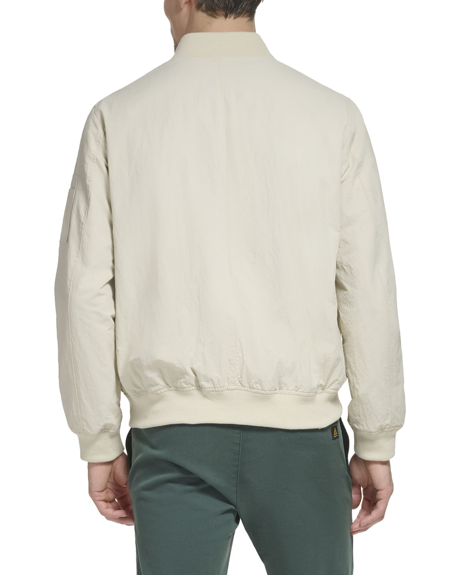 Recycled Sail Nylon Bomber Jacket - Image 2