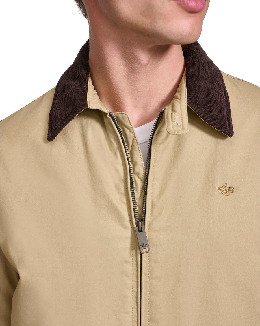 Baby Twill Cord Collar Bomber Jacket - Image 6