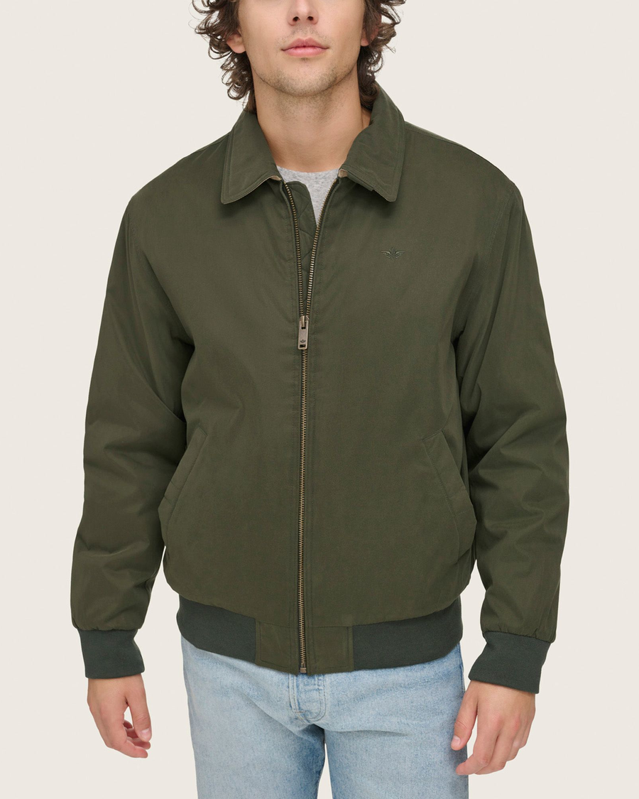 Microtwill Deck Bomber, Relaxed Fit
