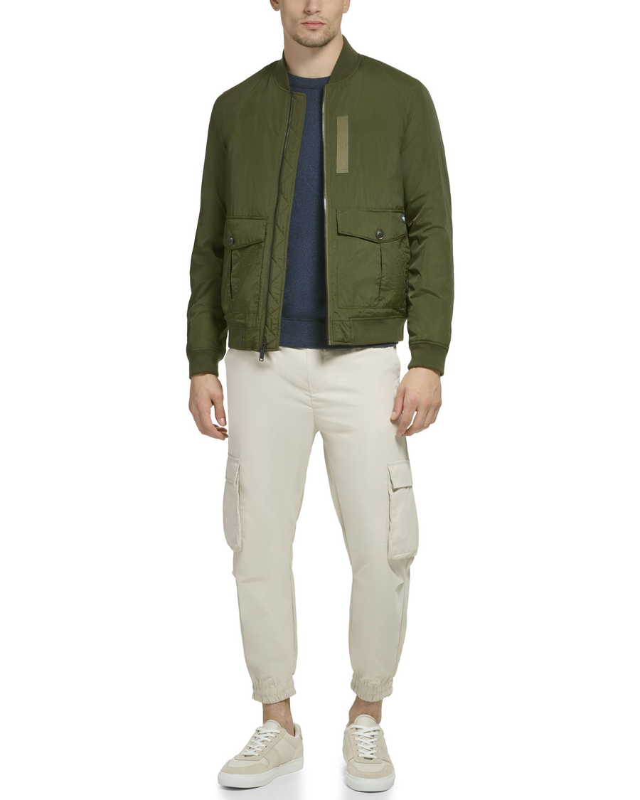 Recycled Dry Touch Nylon Bomber - Image 5