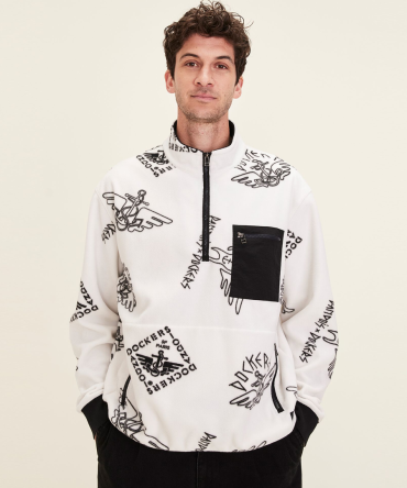 Dandois x Dockers® Half Zip Polar Fleece