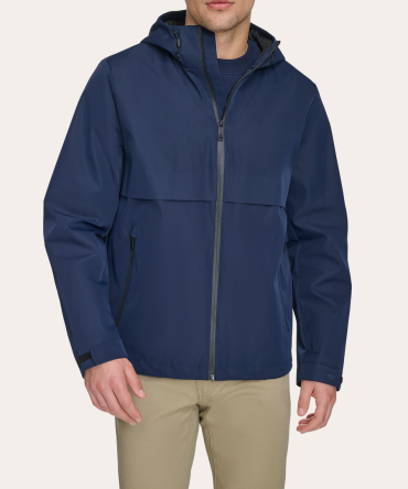 Hooded Rain Jacket, Regular Fit