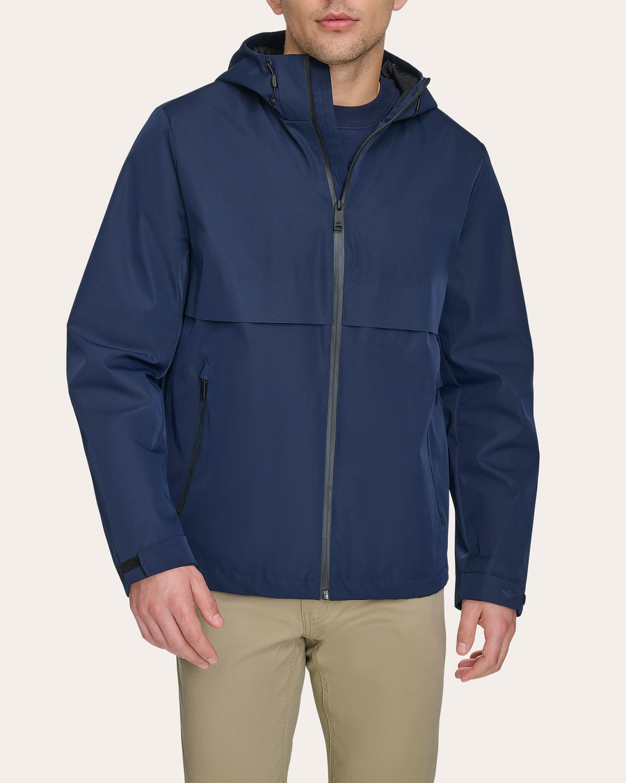 Hooded Rain Jacket, Regular Fit