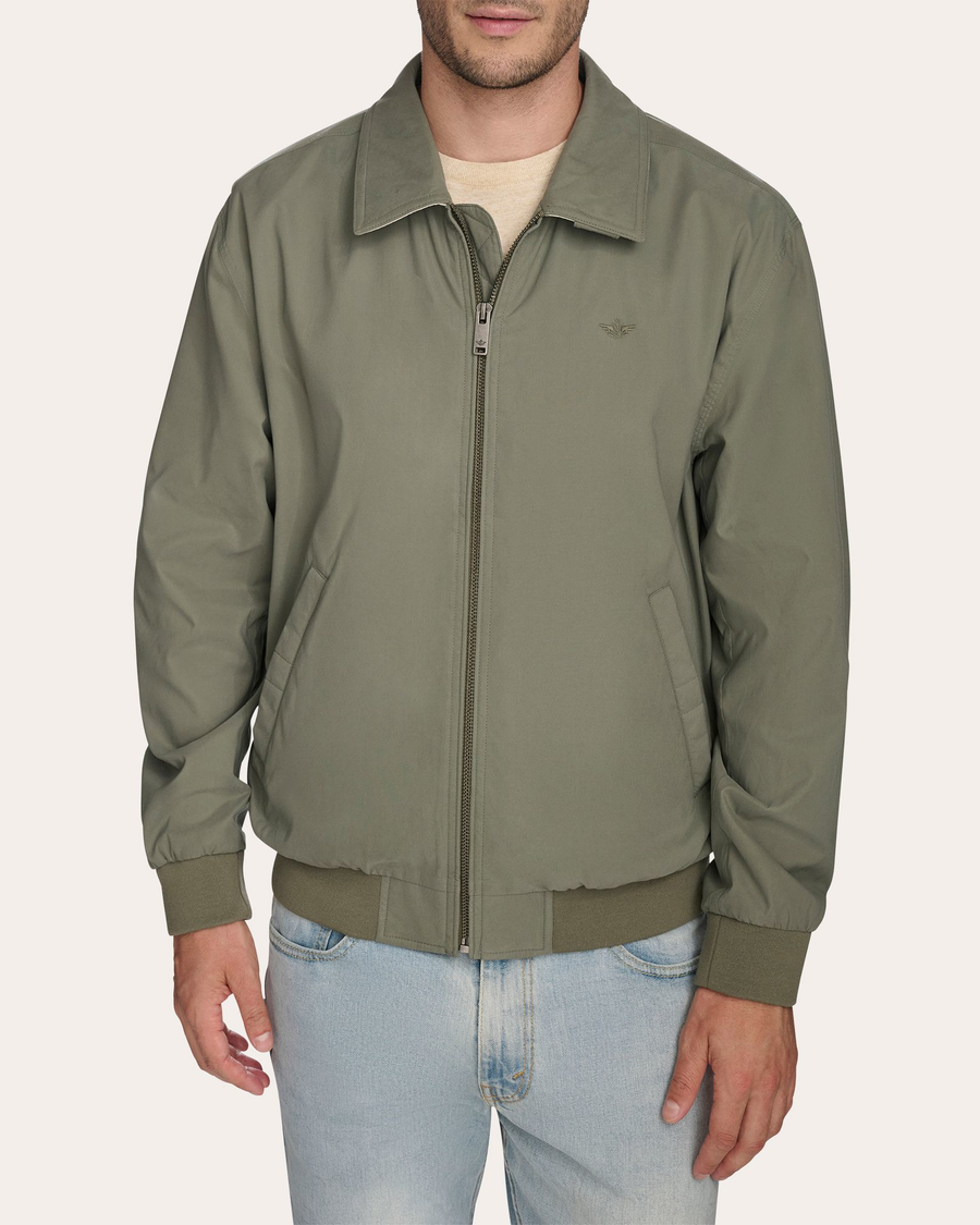 Golf Bomber Jacket, Regular Fit