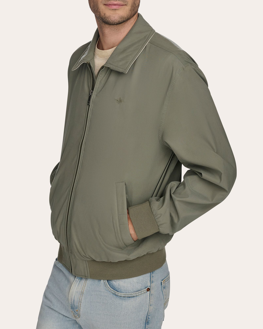 Golf Bomber Jacket, Regular Fit - Image 3