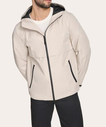 Hooded Rain Jacket, Regular Fit