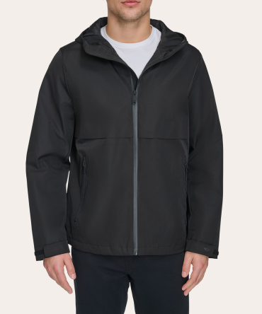 Hooded Rain Jacket, Regular Fit