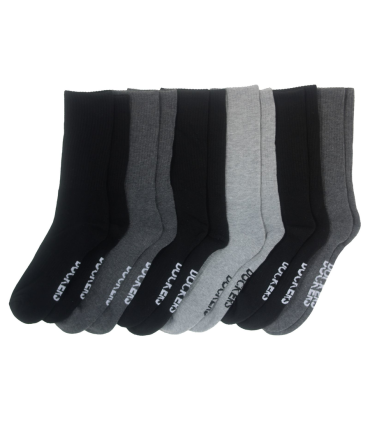 1/2 Cushion Athletic Crew Socks, 6 Pack
