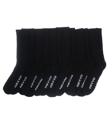 1/2 Cushion Athletic Crew Socks, 6 Pack