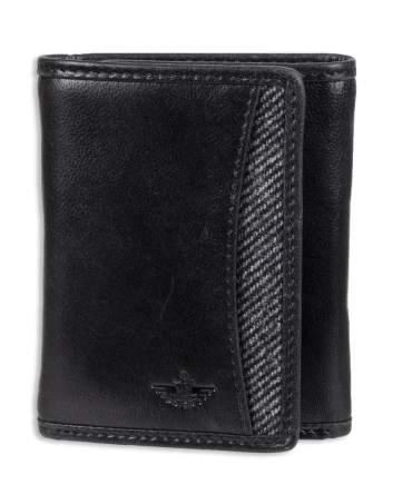 Extra Capacity Trifold Herringbone Wallet