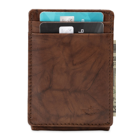 Leather RFID Wide Magnetic FPW Wallet