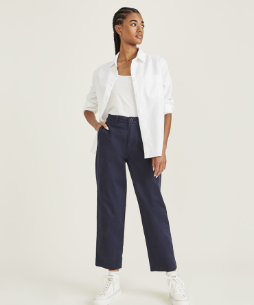 Weekend Chinos, High Straight Fit