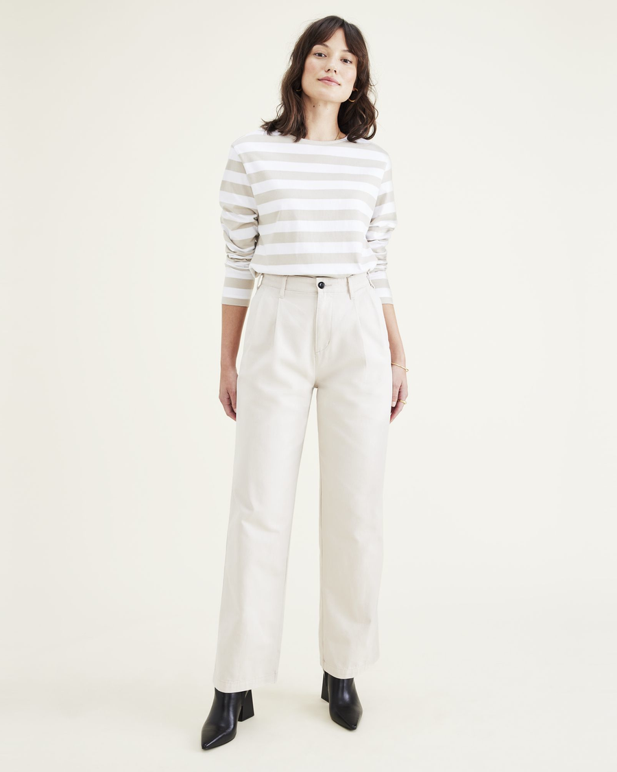 Original Khakis, Pleated, High Wide Fit - Image 5