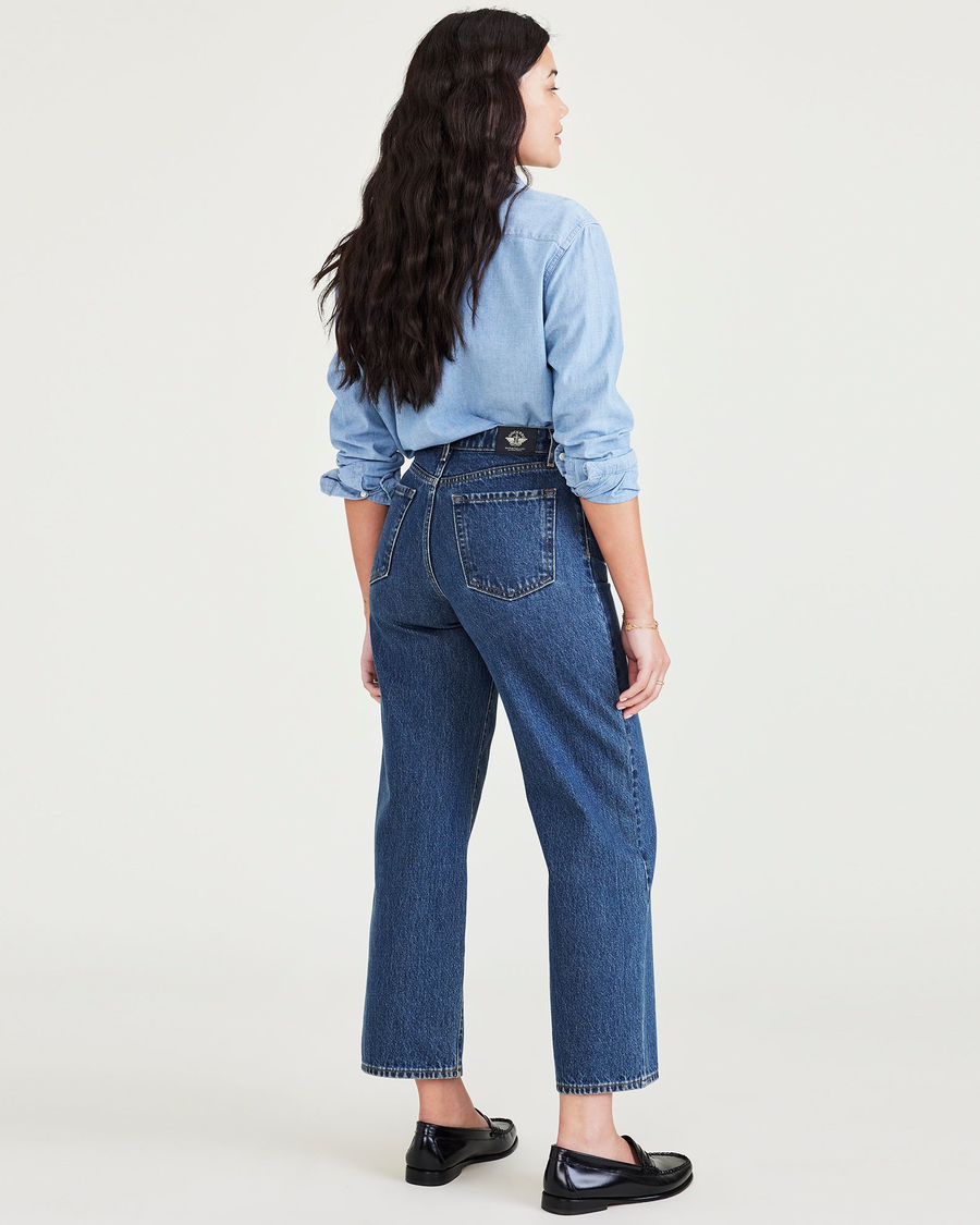 Jean Cut Pants, High Straight Fit - Image 2
