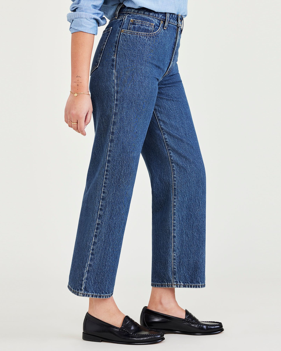 Jean Cut Pants, High Straight Fit - Image 3