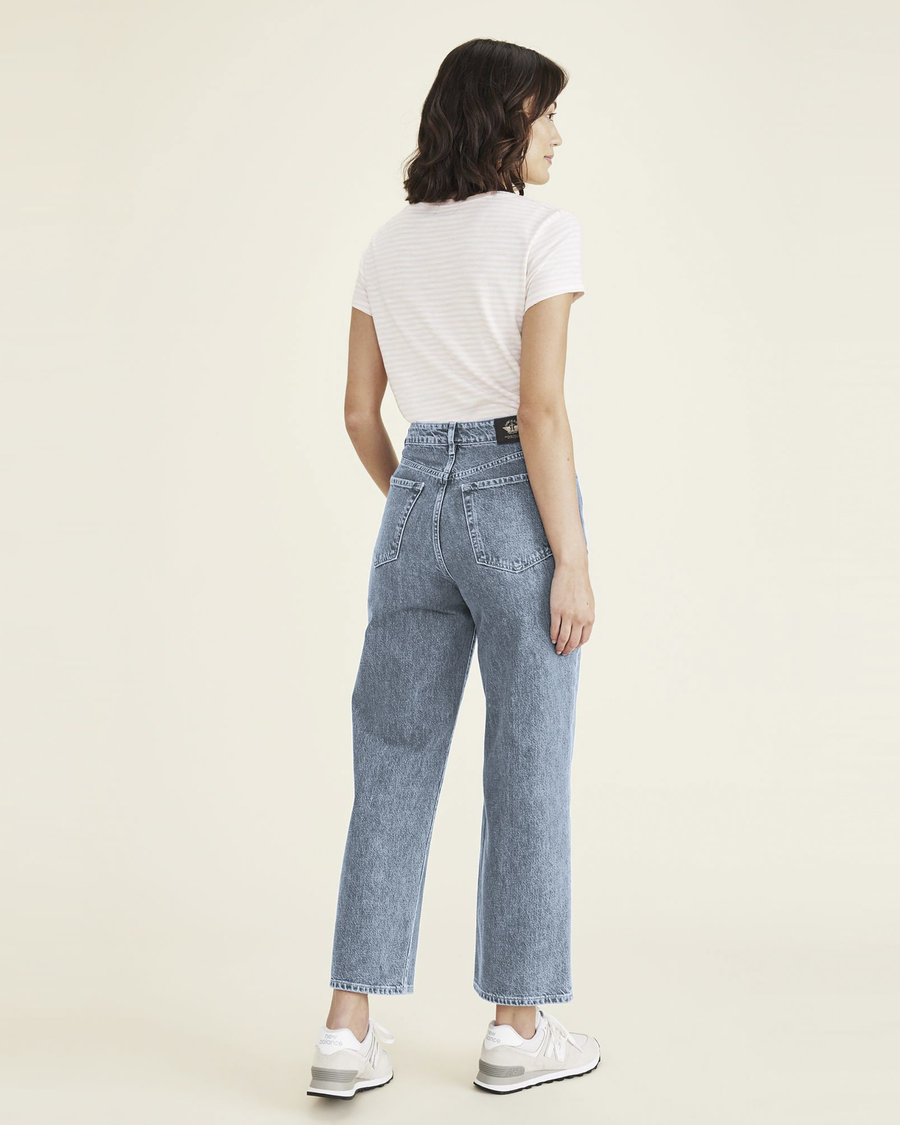 Jean Cut Pants, High Straight Fit - Image 2