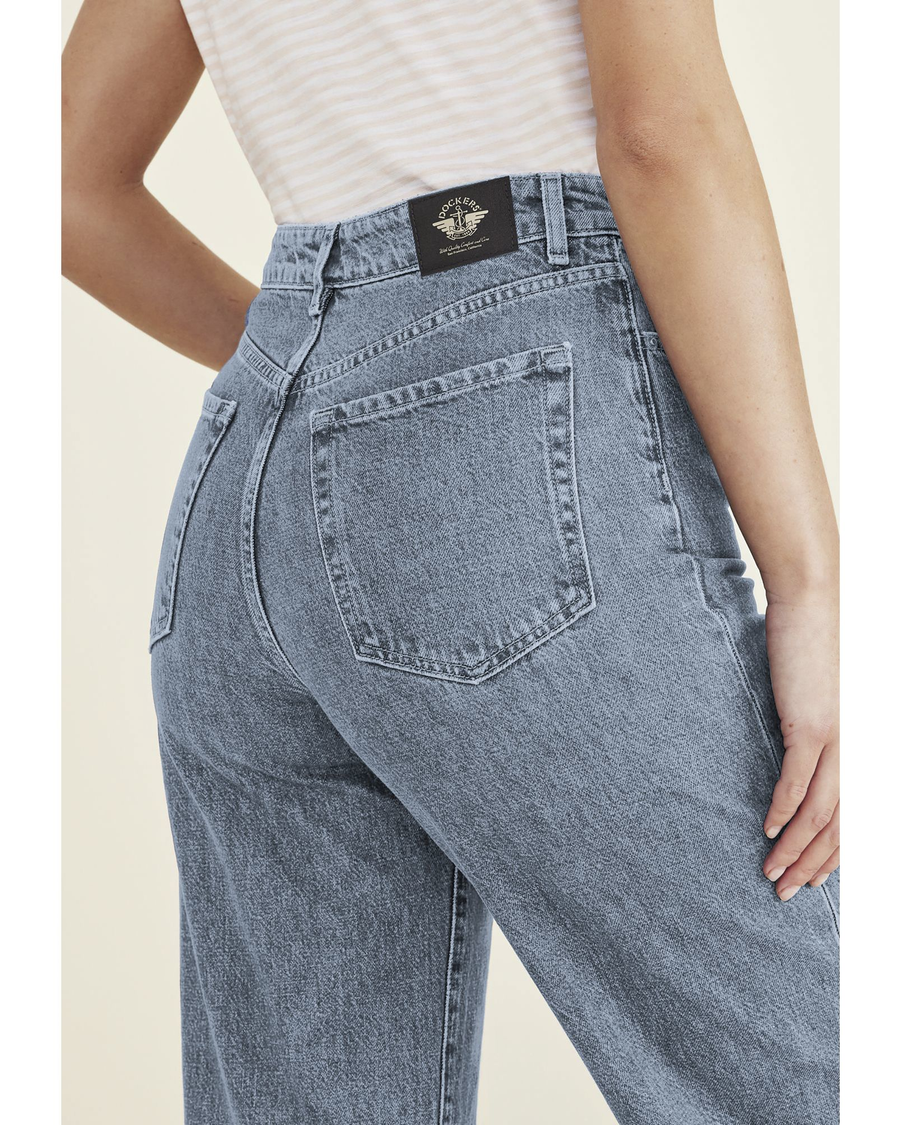 Jean Cut Pants, High Straight Fit - Image 3