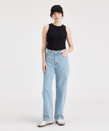 Mid-Rise Jeans, Relaxed Fit