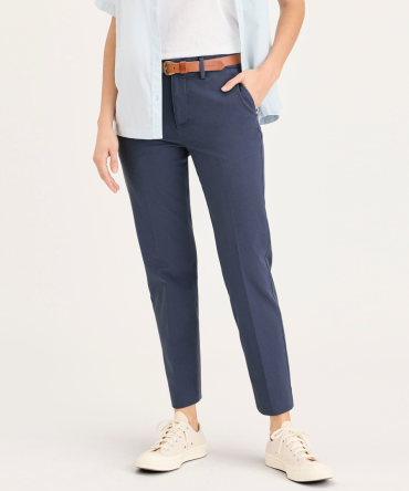 Mid-Rise Collins Trouser with Sculpt, Slim Fit