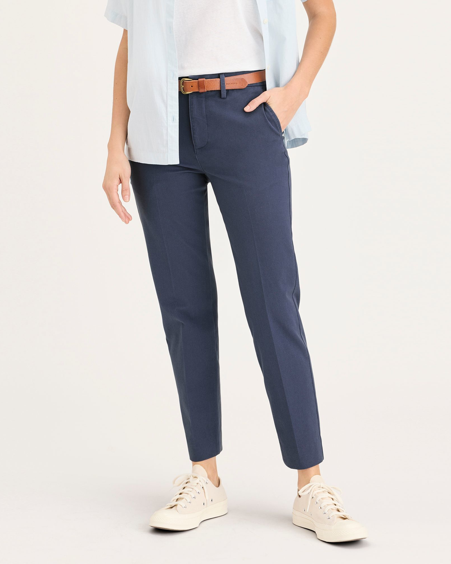 Mid-Rise Collins Trouser with Sculpt, Slim Fit