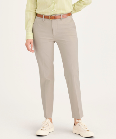 Mid-Rise Collins Trouser with Sculpt, Slim Fit