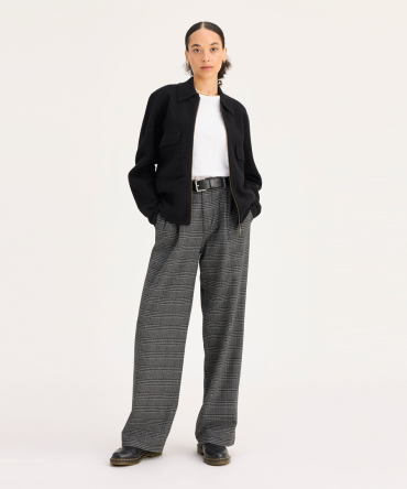 Original Khaki, High Wide Pleated