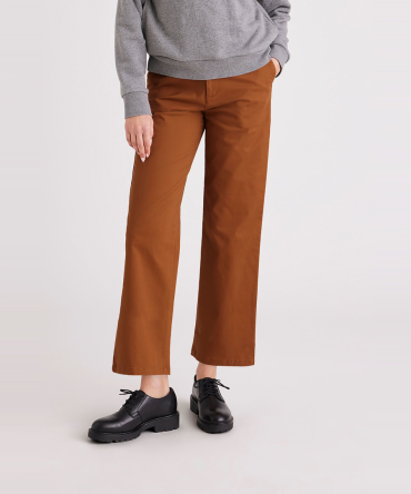 Weekend Chinos, High Straight Fit